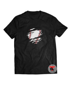 Baseball Ball Torn Short-Sleeve Unisex T-Shirt