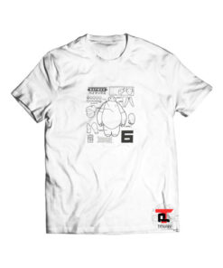 Big Hero 6 Baymax Schematic Short-Sleeve Unisex T-Shirt