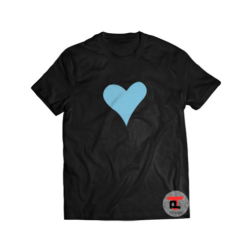 Blue Heart Short-Sleeve Unisex T-Shirt