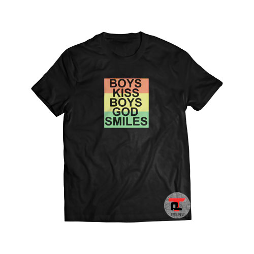 Boys Kiss Boys God Smiles Short-Sleeve Unisex T-Shirt