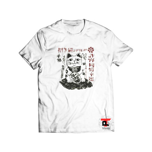 Chinese Lucky Cat Viral Fashion T-Shirt