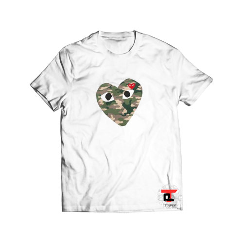 Comme Des Garcons Camouflage Short-Sleeve Unisex T-Shirt