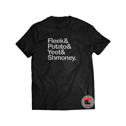 Fleek Potato Yeet Shmoney Short-Sleeve Unisex T-Shirt