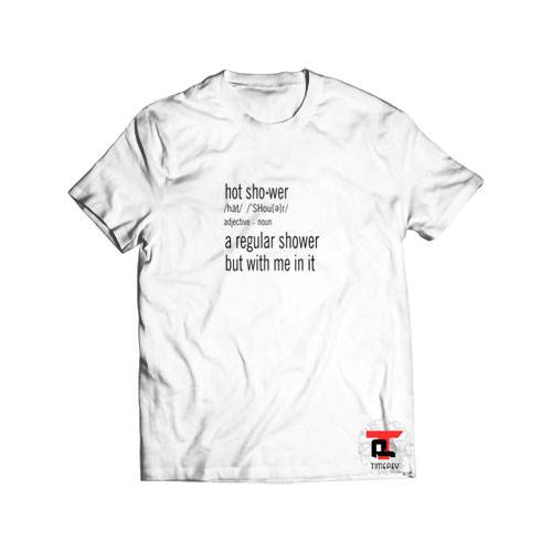 Hot Shower Adjective Noun Short-Sleeve Unisex T-Shirt