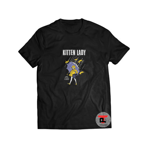 Kitten Lady Short-Sleeve Unisex T-Shirt