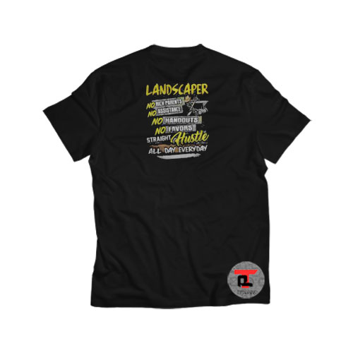 Landscaper Straight Hustle All Day Everyday Short-Sleeve Unisex T-Shirt