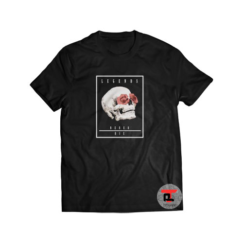 Legends never die Short-Sleeve Unisex T-Shirt
