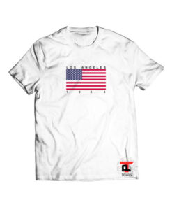 Los Angeles 1984 Flag Short-Sleeve Unisex T-Shirt