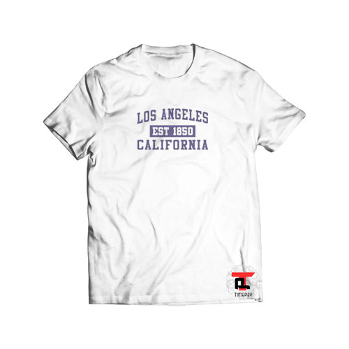 Los Angeles California Est 1850 Popular LA Short-Sleeve Unisex T-Shirt