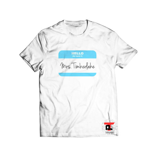 Mrs Justin Timberlake Viral Fashion T-Shirt