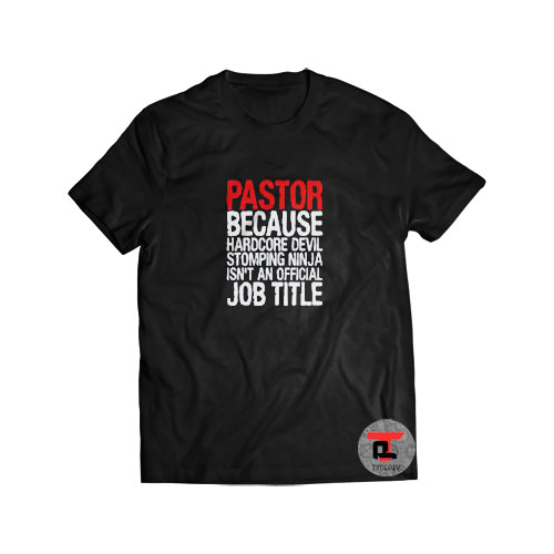 Pastor Because Hardcore Devil Short-Sleeve Unisex T-Shirt