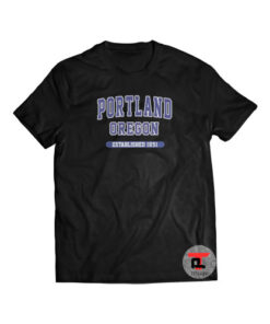 Portland Oregon Established 1851 Short-Sleeve Unisex T-Shirt