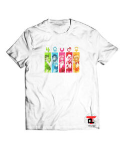 Sailor Moon Character Panels And Symbols Short-Sleeve Unisex T-Shirt