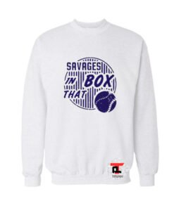 Savages In The Box Baseball Sweatshirt
