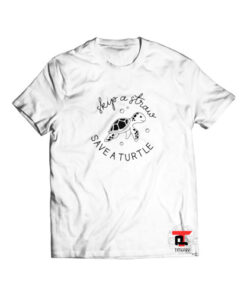 Skip a Straw Save a Turtle Short-Sleeve Unisex T-Shirt