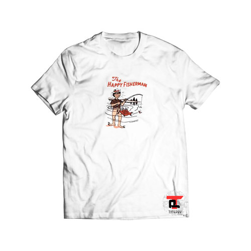 The happy Fisherman Short-Sleeve Unisex T-Shirt