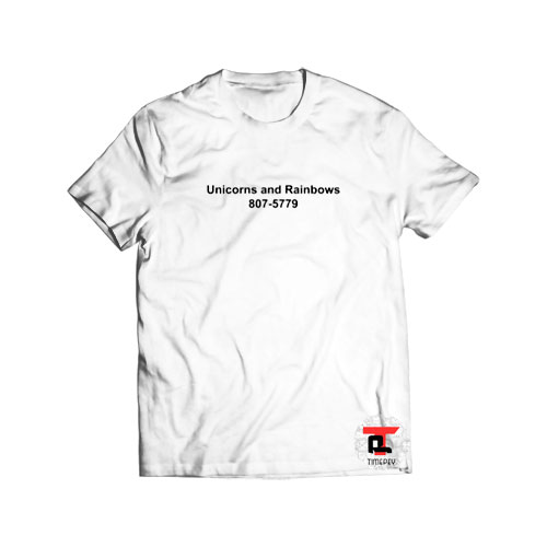 Unicorns and Rainbows 807-5779 Viral Fashion T-Shirt