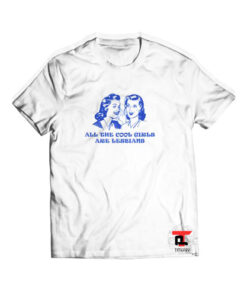 all the cool girls are lesbians 02 blue Viral Fashion T-Shirt