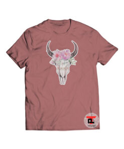 Boho Bison Skull Viral Fashion T-Shirt