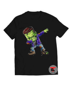 Dabbing Frankenstein Halloween Viral Fashion T Shirt