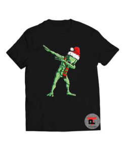 Dabbing Santa Alien Christmas Viral Fashion T Shirt