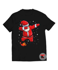 Dabbing Santa Football Christmas Viral Fashion T Shirt