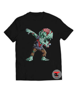Dabbing Zombie Halloween Viral Fashion T Shirt