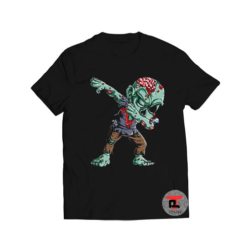 Dabbing Zombie Halloween Viral Fashion T Shirt