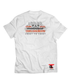 Dark Seas x Grundens Surface Waves Viral Fashion T-Shirt