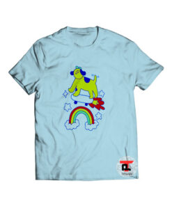 Dog Flying On A Skateboard Viral Fashion T Shirt