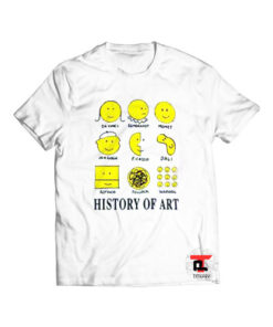 History of Art Smiley Face Viral Fashion T Shirt