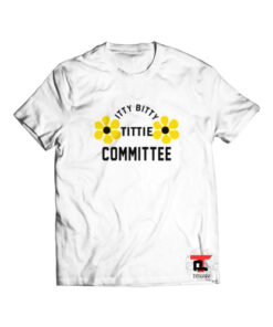 Itty Bitty Tittie Committee Viral Fashion T-Shirt