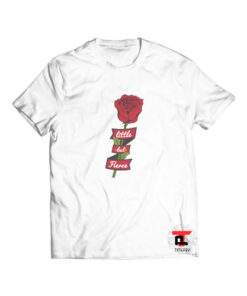 Little but Fierce Rose Women's Viral Fashion T-Shirt
