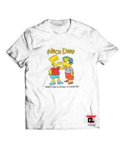 Neck Deep Everything Coming Up Milhouse Viral Fashion T-Shirt