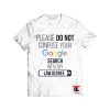 Please Don’t Confuse your Google Search with my Law Degree