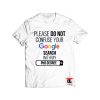 Please Don’t Confuse your Google Search with my phd degree