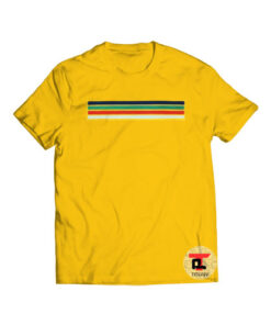 Rainbow Striped Viral Fashion T Shirt