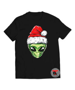 Santa Alien Christmas Viral Fashion T Shirt