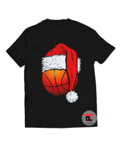 Santa Basketball Christmas Viral Fashion T Shirt