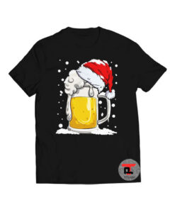Santa Beer Christmas Viral Fashion T Shirt