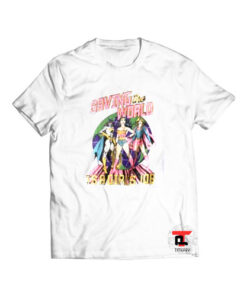 Saving The World Is A Girls Job Viral Fashion T Shirt