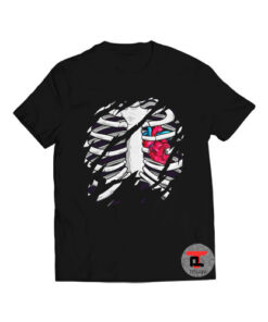 Skeleton Rib Cage Halloween Viral Fashion T Shirt