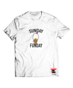 Sunday Funday Ice Cream Viral Fashion T-Shirt