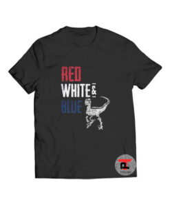 T-Rex Red White and Blue Viral Fashion T-Shirt
