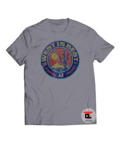 The West is Best Circle Viral Fashion T-Shirt
