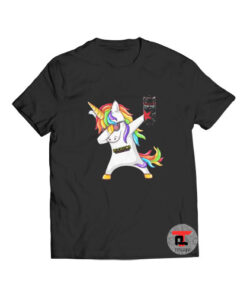 Unicorn Dabbing Rockstar Viral Fashion T-Shirt