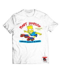 Vintage 90s 1990 Bart Simpson Viral Fashion T Shirt