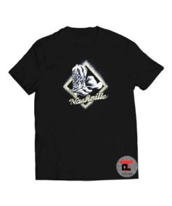 Vintage Nashville Cowboy Boots And Hat Viral Fashion T Shirt