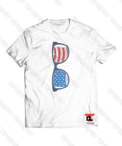 American Flag Sunglasses Viral Fashion T Shirt