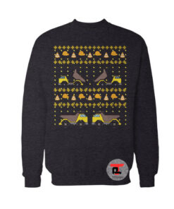 Awkward Styles Construction Truck Christmas Viral Fashion Sweatshirt